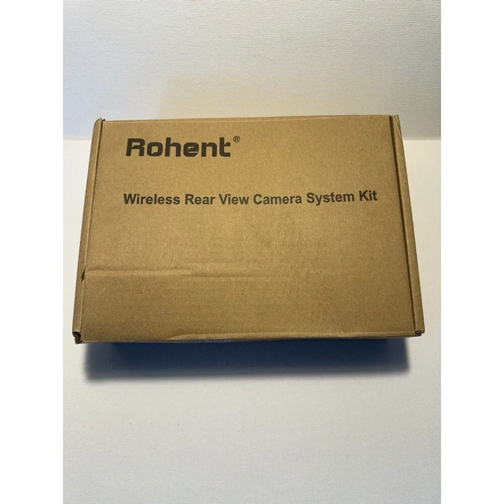 ROHENT 7” Wired RV Backup Camera System-With 170° Wide-Angle Lens-HD 1080P